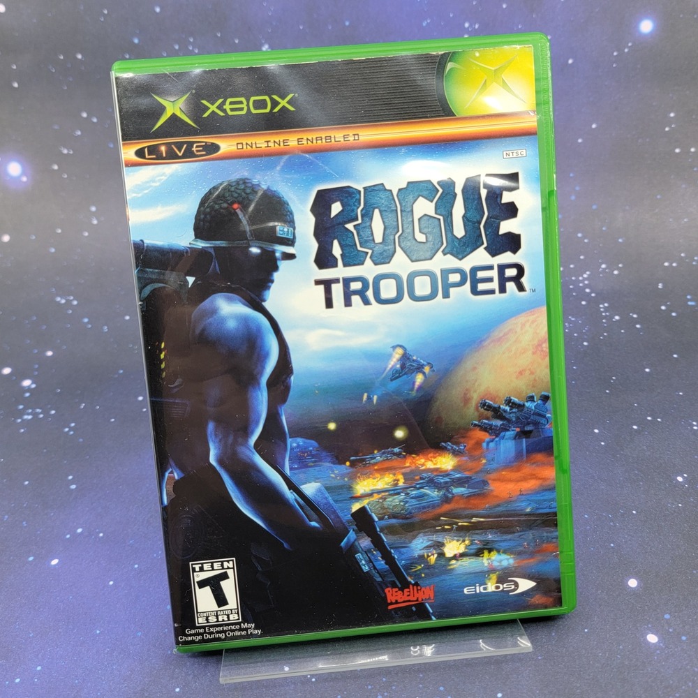 Rogue Trooper Microsoft Xbox 2006 CIB Complete Original Case Manual Eidos NTSC